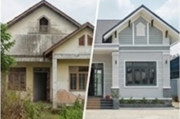 Quá trình "lột xác" ngôi nhà cấp 4 cũ kỹ thành không gian sống tiện nghi đáng mơ ước